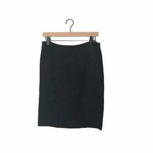 GIORGIO ARMANI black bodycon pencil skirt